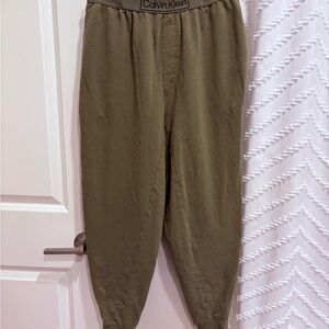 Calvin Klein Men's Green Joggers